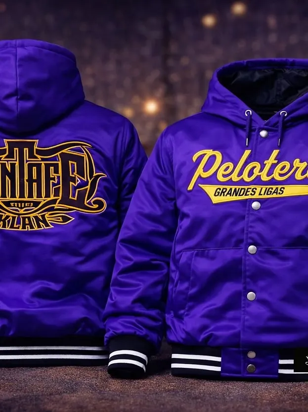 CHAMARRA JUVENIL PELOTEROS MORADA