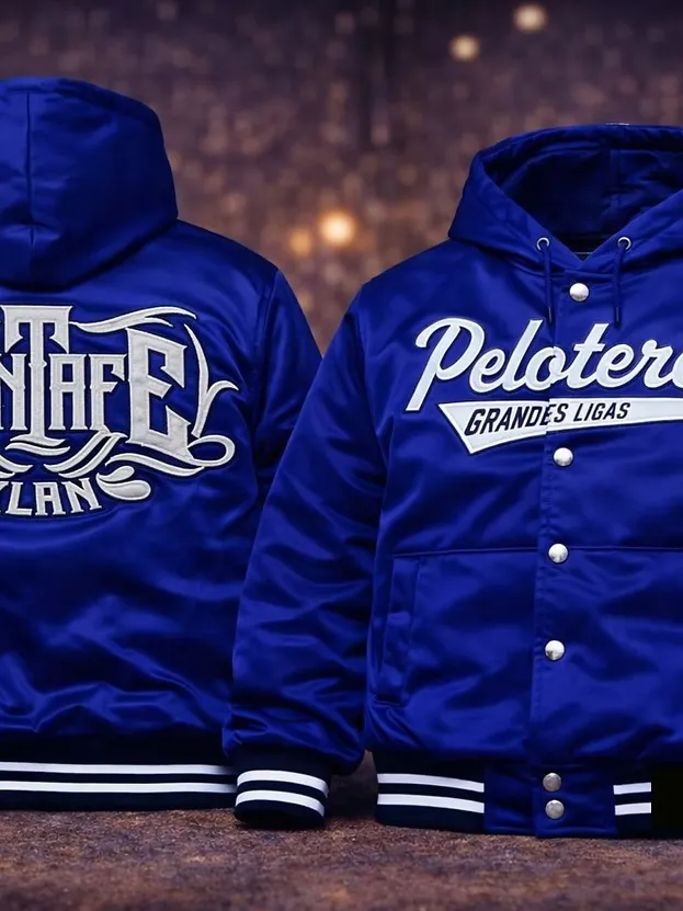 CHAMARRA JUVENIL PELOTEROS AZUL