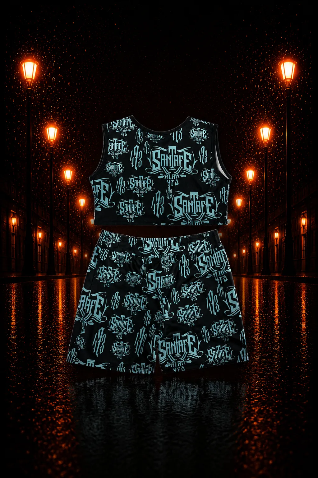 Conjunto de Dama Azul